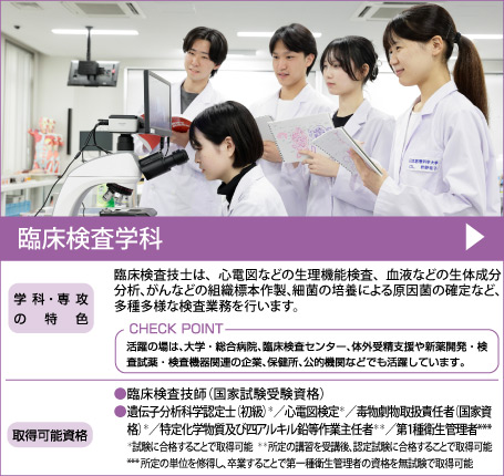 臨床検査学科